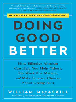 Doing Good Better - ebook